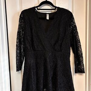 American Rag Empire Black Lace Blouse